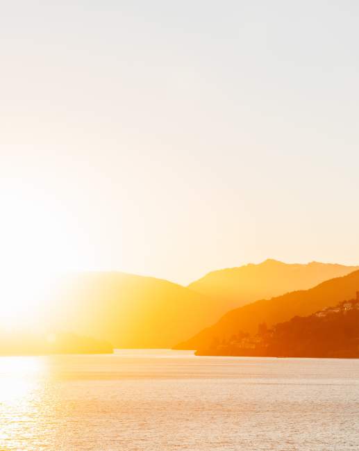 Sunset from Frankton Beach - Love Queenstown