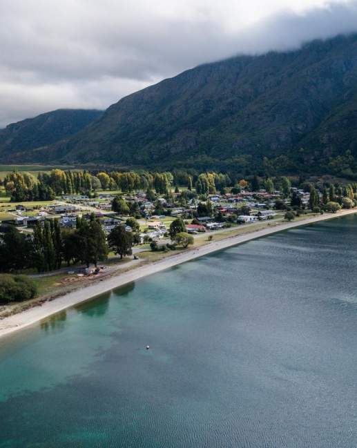 Aerial view of Kingston