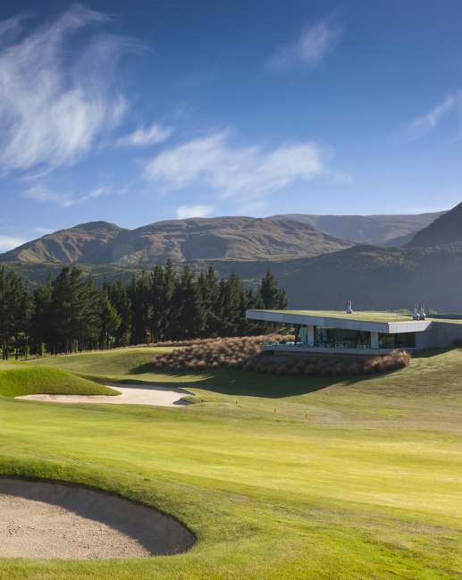Green at The Hills Golf Club Queenstown