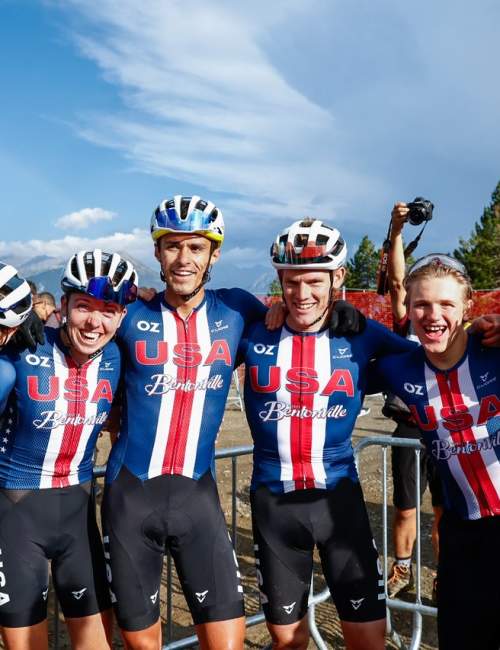 Bentonville Celebrates Team USA Mountain Bike Olympians