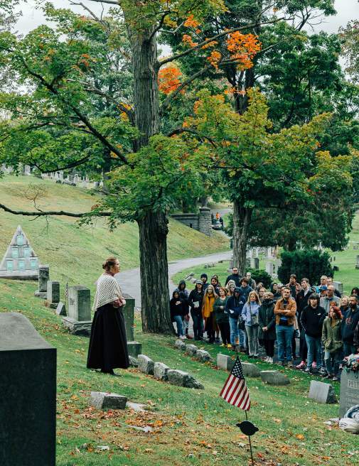 Dunmore Cemetery Tour 2022 Smith 04 LCVB