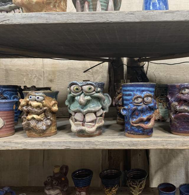 Catawba Valley Pottery Festival - Face Jug
