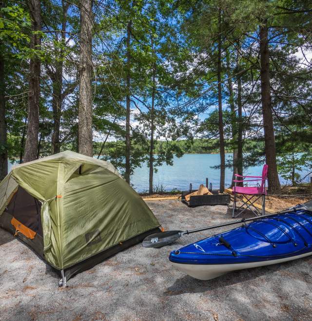 Campground - Burke County TDA - Lake James State Park