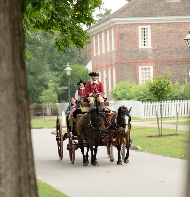 Carriage Ride at Colonial Williamsburg