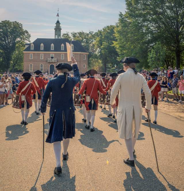 Fife & Drums at Colonial Williamsburg