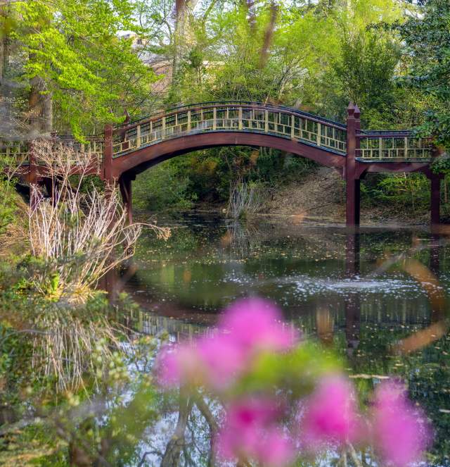 Crim Dell Bridge at William and Mary