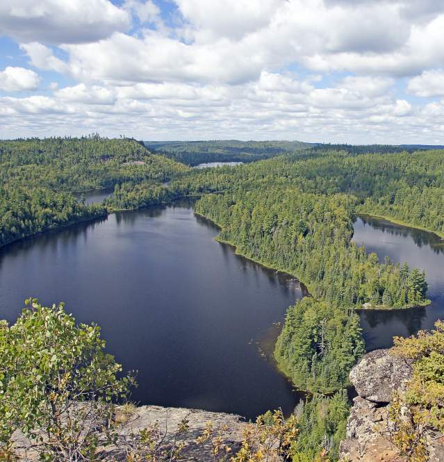 Watap Lake Overlook by Paul Sundberg