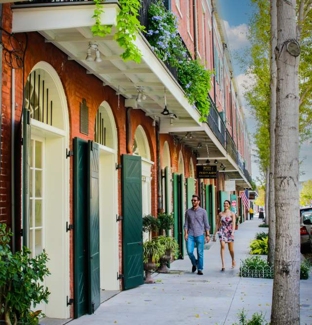 Walking Down Julia Street - Warehouse Arts District