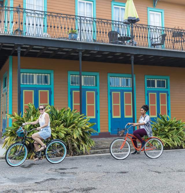 Biking in New Orleans