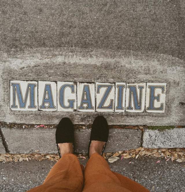 The Street Tiles on Magazine Street