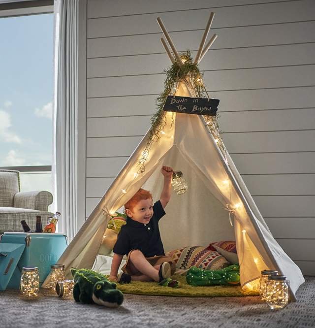 In-Room Glamping at Four Seasons New Orleans