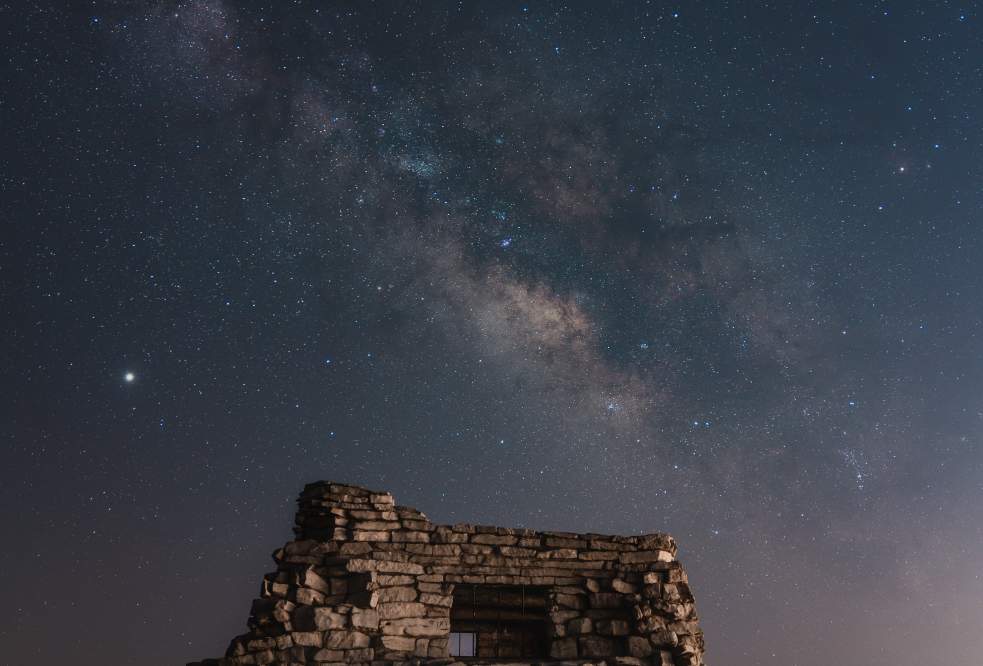 Kiwanis Night Sky, Photograph by Ian Beckley, New Mexico Magazine