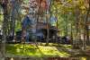 Hart Square - Festival, Cabins, Fall, Leaves