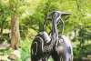 Zimsculpt sculpture of two cranes