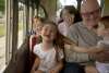 Three Generations of Family on Streetcar in Kenosha
