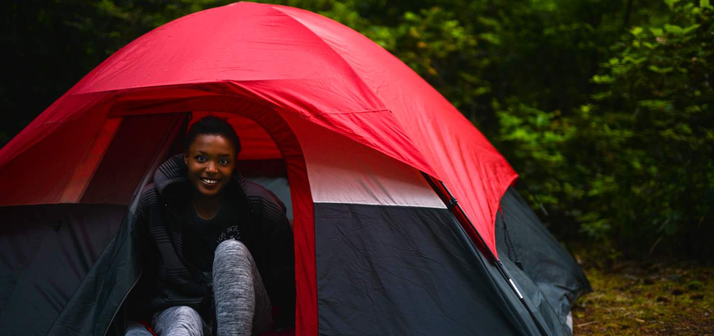 Camping with hiking near me online