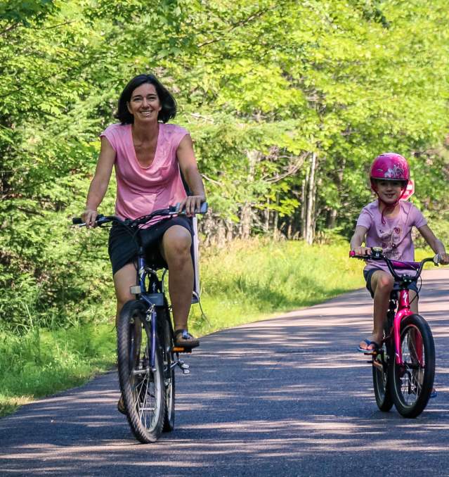 Free Things to Do - Biking with Family