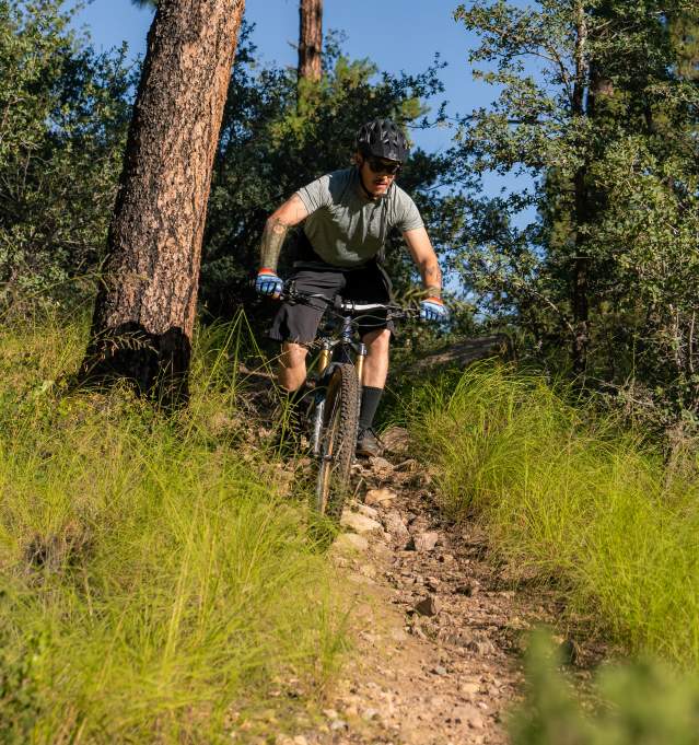 Male Mountain Biker - Experience Prescott