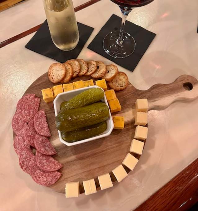 Wine and Charcuterie Board at Flights Wine and Cocktail Club