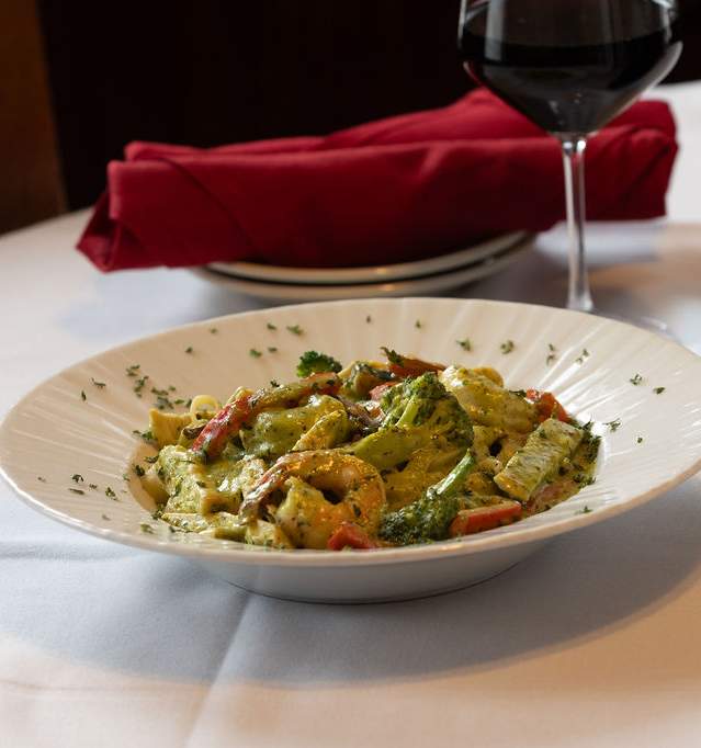 Damabianca with Chicken and Shrimp