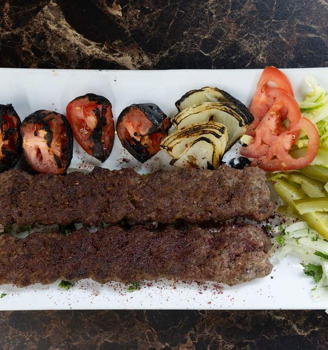 Beef Kebab Plate