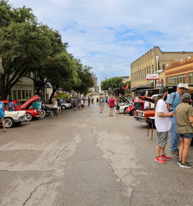 Car Show on 2nd Street