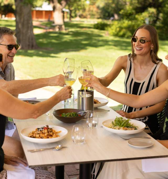 Dining at Nikola Estate