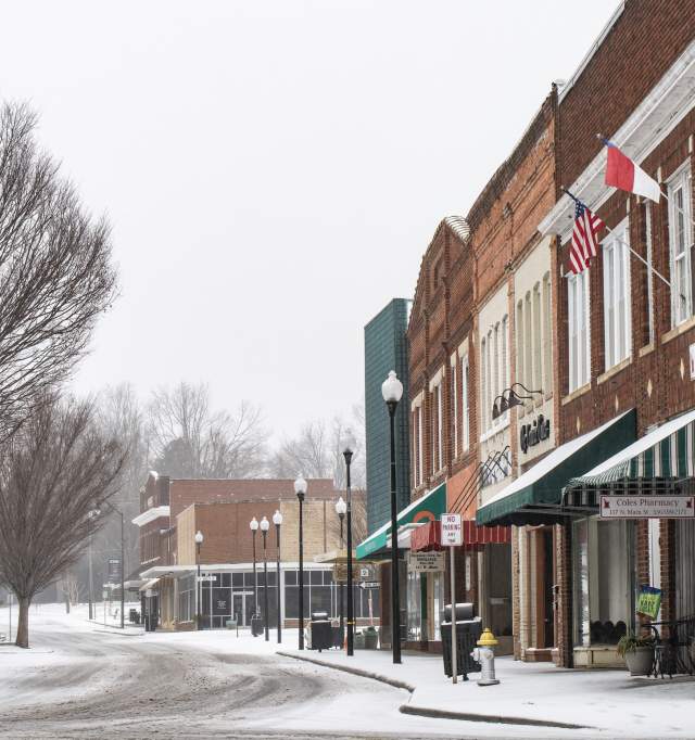 Winter Uptown Roxboro