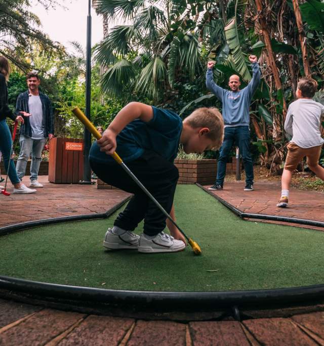 Mini Golf at Wanneroo Botanic Gardens