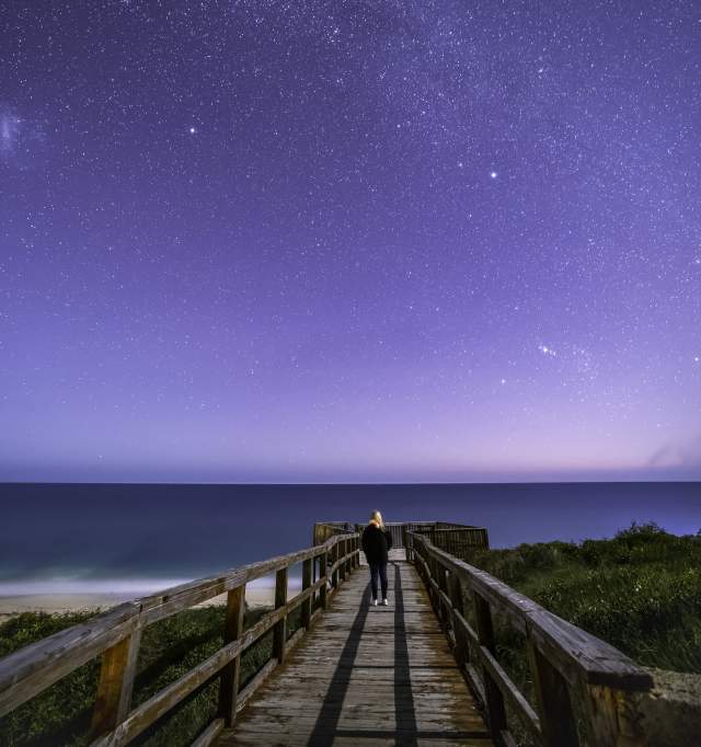 Stargazing in Guilderton, Perth Beaches