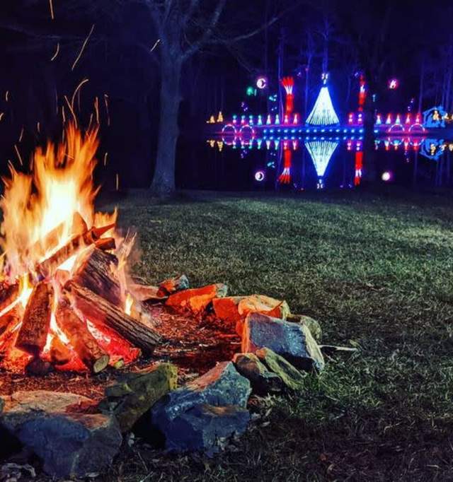 Allied Organic Farms Light Show