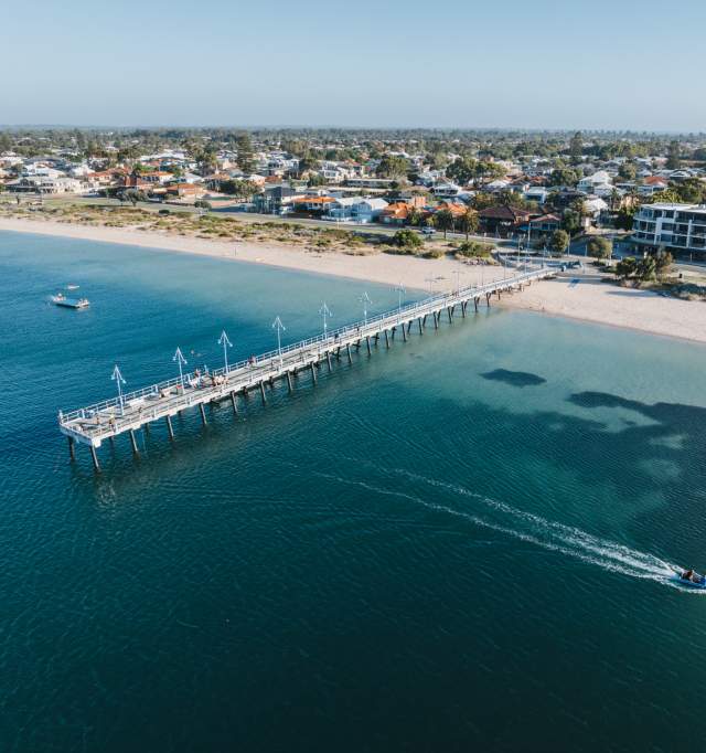 Rockingham Beach and Jetty
