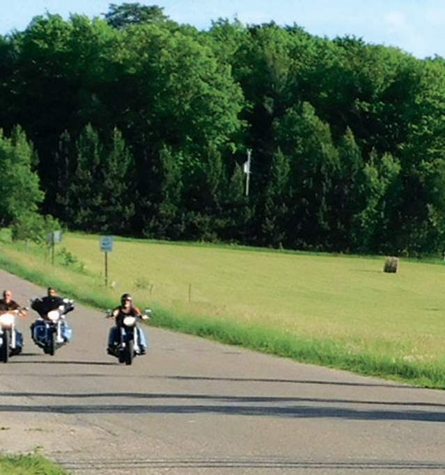 Motorcycling in Crawford County