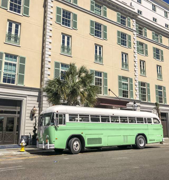Explore Charleston Transportation Retro Bus