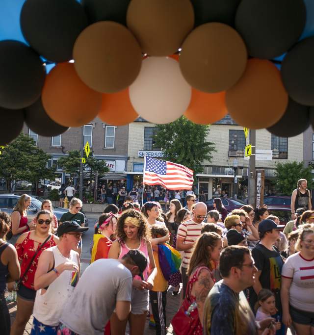 PRIDE in Downtown Lawrence