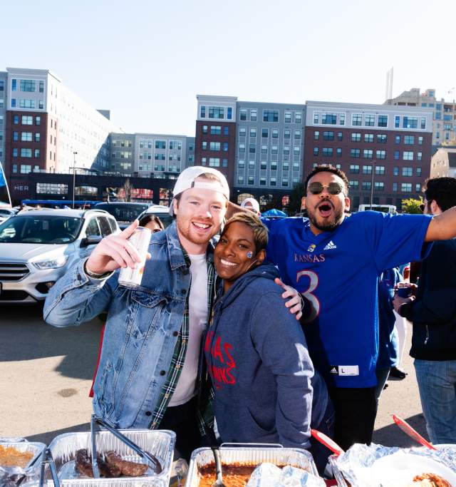 Tailgate at KU Football Game