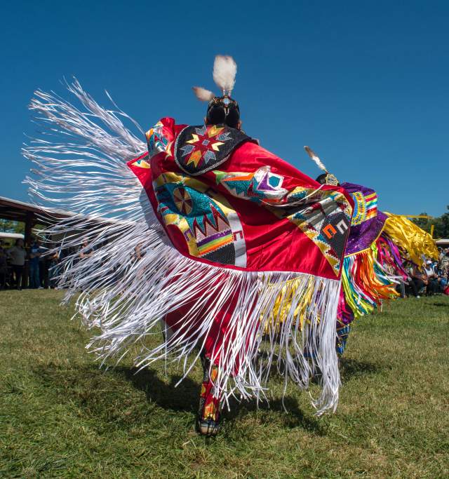 Dancer at the Haskell Indian Art Market