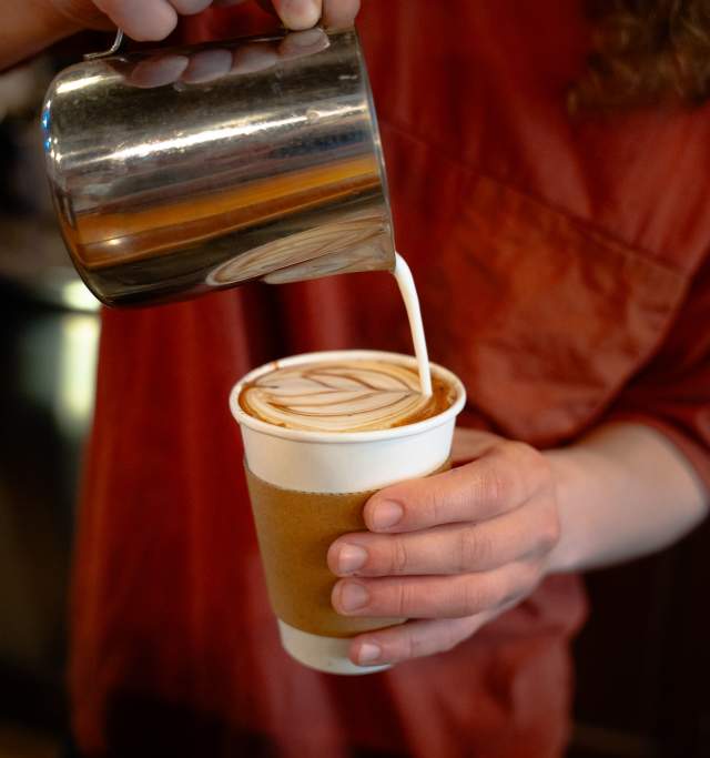 Latte Art at SoulFull Cup