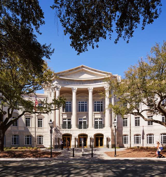 Gaillard Center Facade