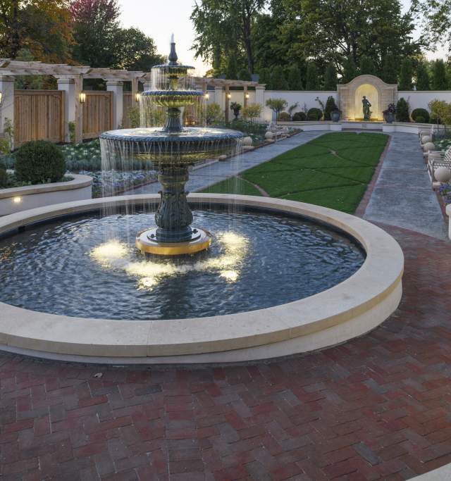 Paine Formal Garden Fountain