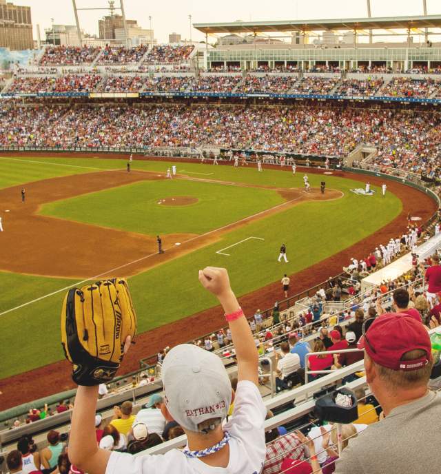 Men's Baseball College World Series in Omaha