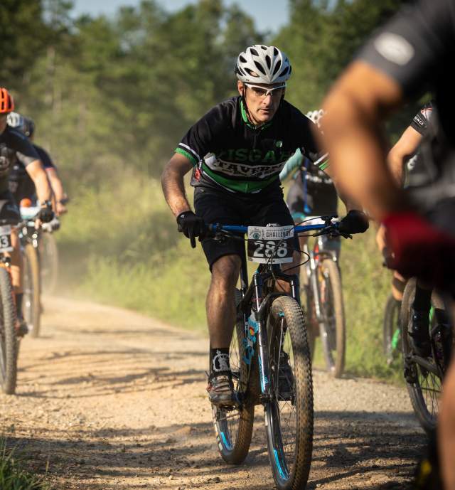 Mountain Bike Race at Anne Springs Close Greenway