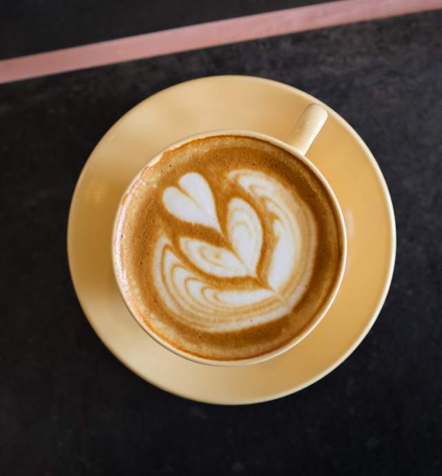 Flora Latte Coffee