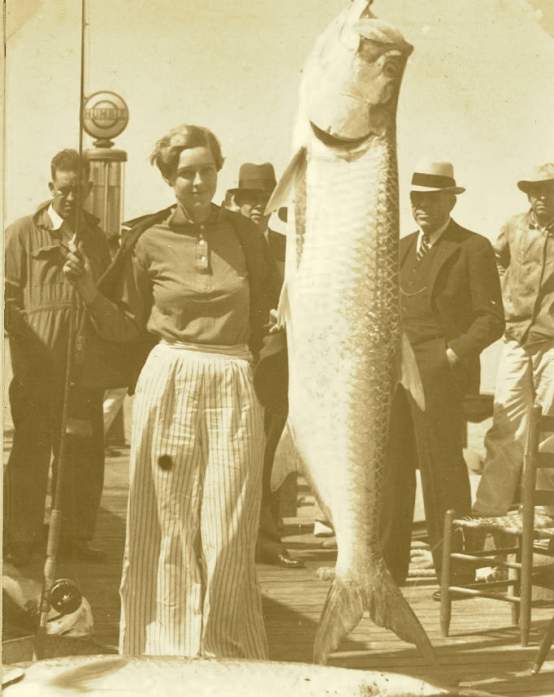 First Tarpon Rodeo Winner-Museum