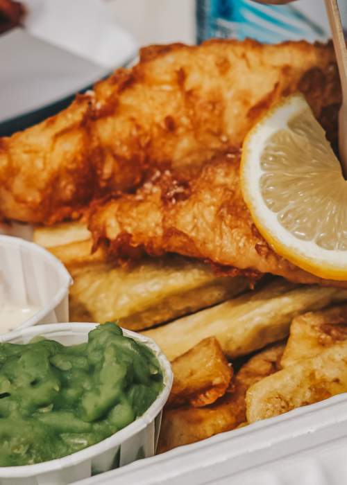 Fish and chips takeaway