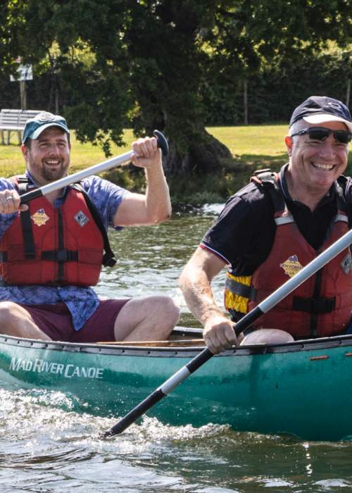 Canoeing with New Forest Activities in the New Forest