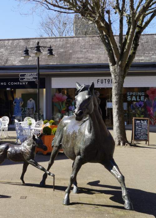 The Furlong Shopping Centre in Ringwood in the New Forest