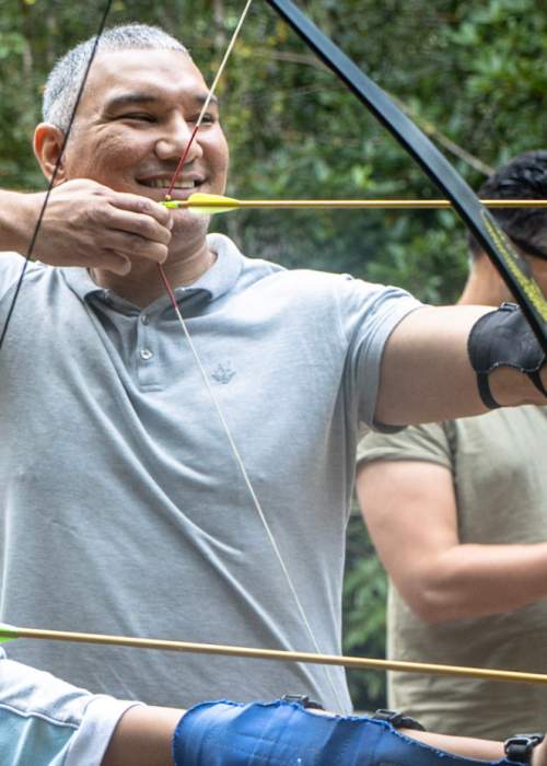 Archery with new Forest activities in the New Forest