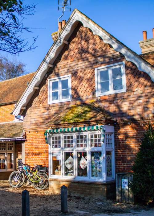 Queensmead on the high street in Beaulieu in the New Forest
