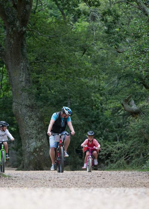Family Summer Campaign - Family cycling
